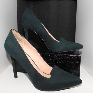 Hunter Green Heels